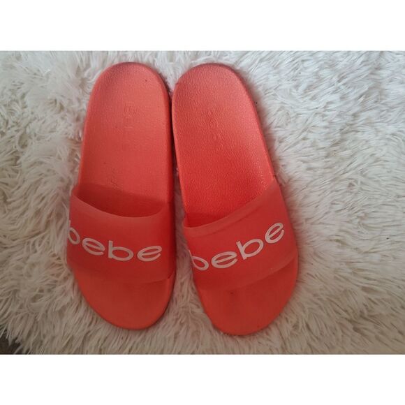 Coral Bebe Slippers Sz10 - Picture 1 of 3
